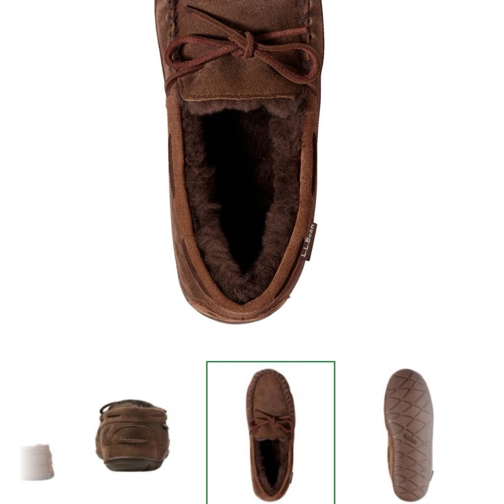 L.L. Bean wicked good moccasins brand new w/o box size 8 men’s - Picture 5 of 14